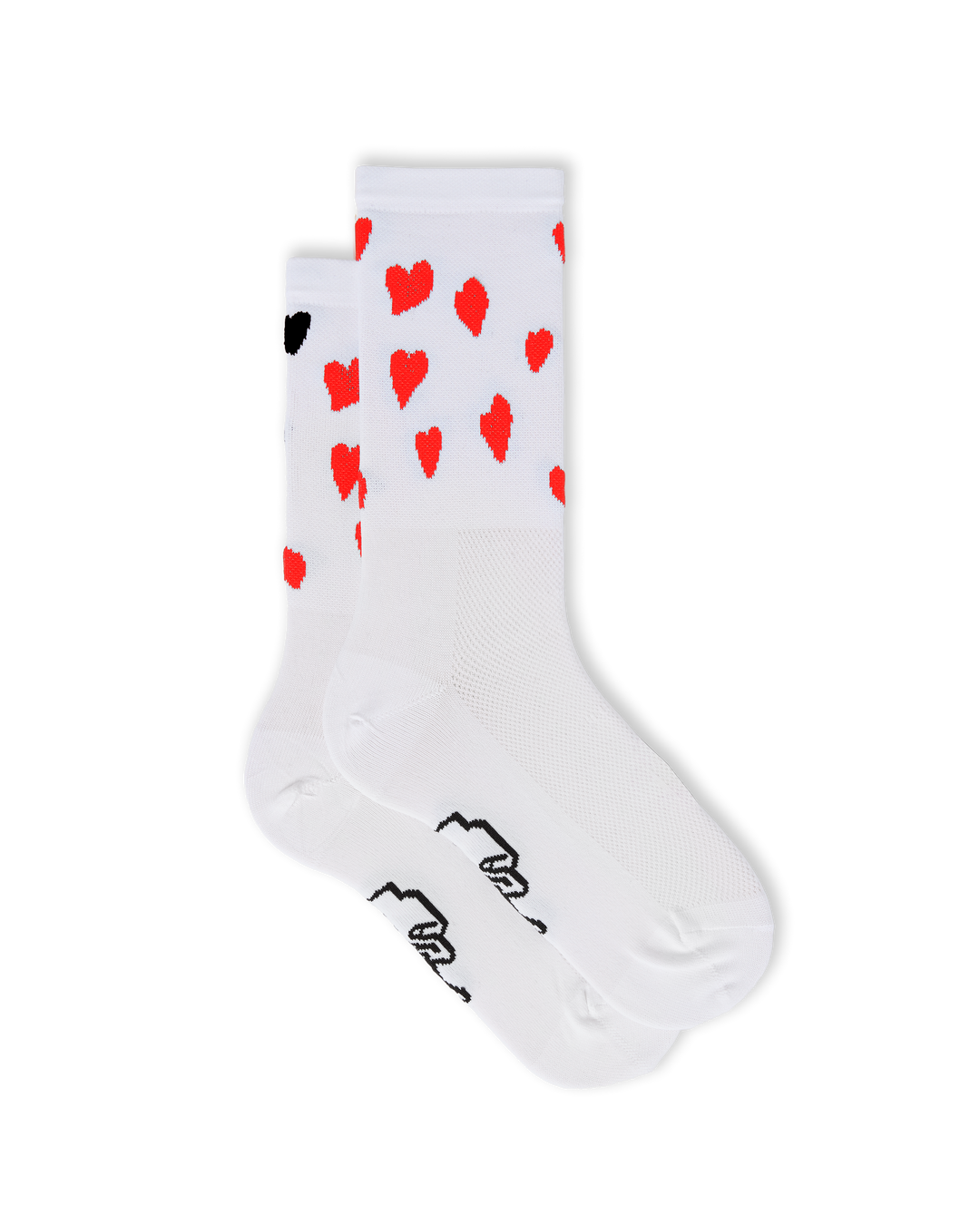 FINGERSCROSSED - Chaussettes TRIP RED HEARTS
