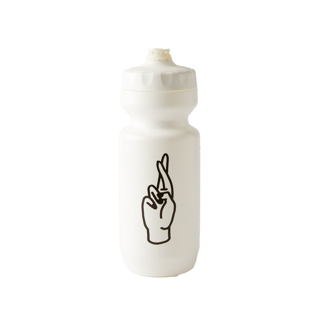 FINGERSCROSSSED - Bidon BLANC