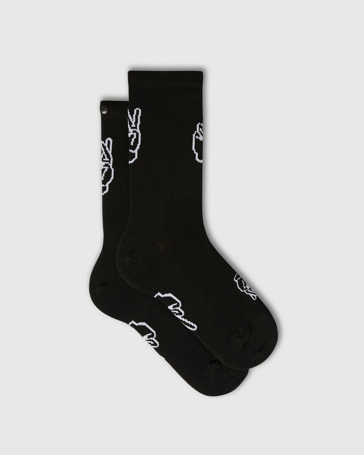FINGERSCROSSED - Chaussettes ROLLING HARMONY Blanches