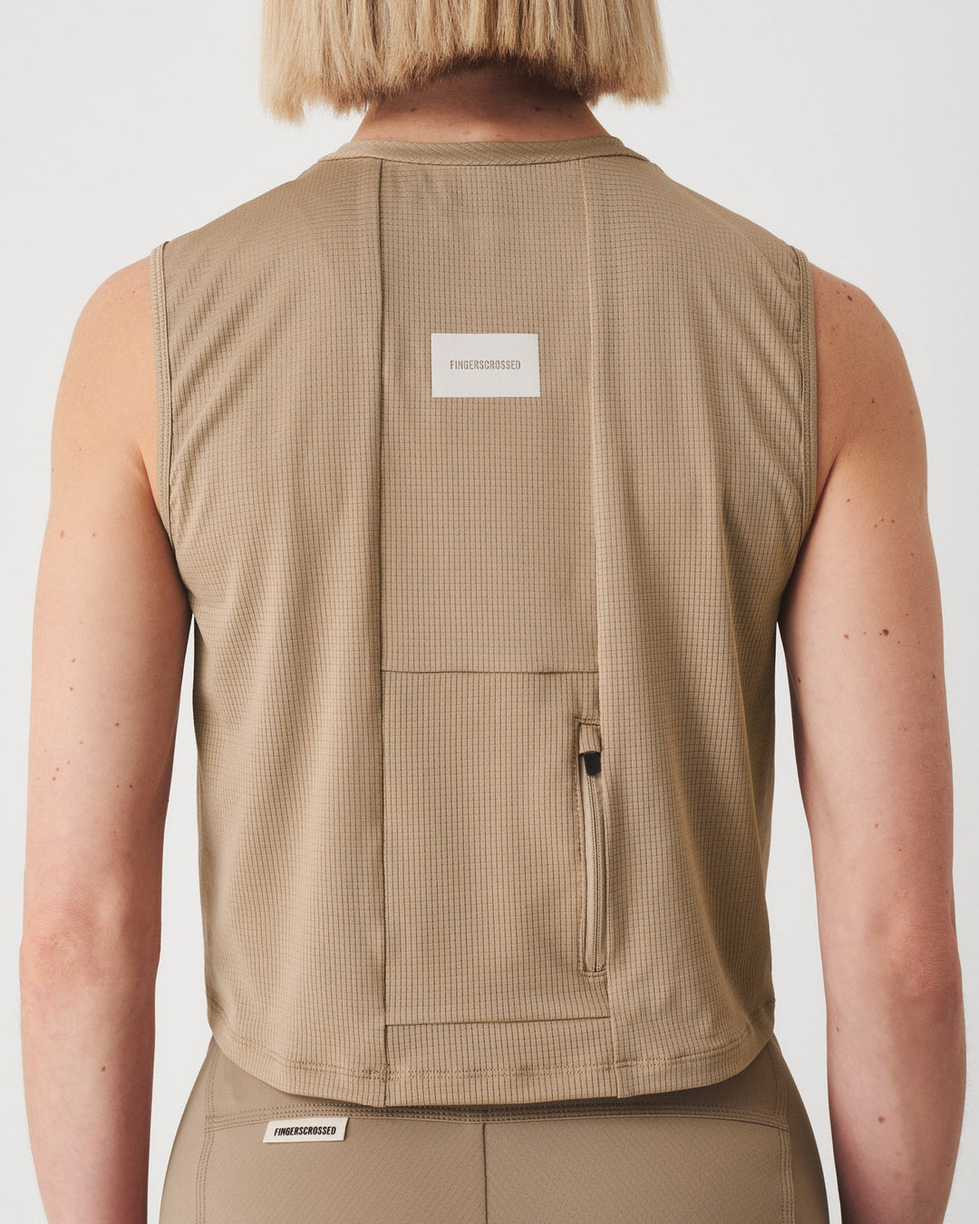 FINGERSCROSSED - ROAD CROP TOP Femme